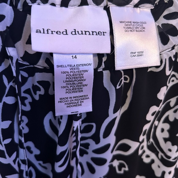 Alfred Dunner Draw Waist Skirt - Picture 3 of 3